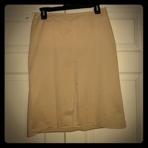 Sz 4 Banana Republic khaki skirt